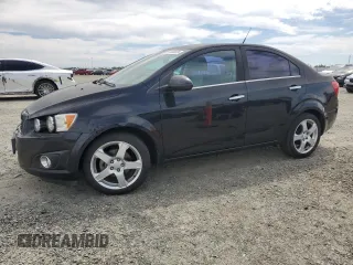 2014 Chevrolet Sonic LTZ with VIN 1G1JE5SB8E4189510, listed as a Copart auction lot 52804655 with 78,173 mi miles and Clean Title. Bid and sale history available at carsss.com. Image 1.