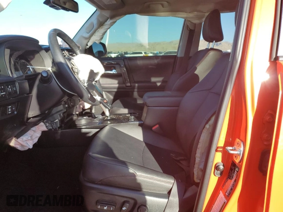 2023 Toyota 4Runner TRD Pro with VIN JTELU5JR5P6135571, listed as a Copart auction lot 43083975 with 19,428 mi miles and Salvage title. Bid and sale history available at DreamBid. Image 7.