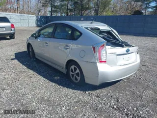 2013 Toyota Prius One with VIN JTDKN3DUXD5692270, listed as a IAAI auction lot 41744412 with 343,211 mi miles. Bid and sale history available at carsss.com. Image 3.
