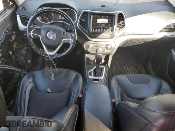 2018 Jeep Cherokee Latitude Plus z VIN 1C4PJMLX0JD622295, wystawiony jako Copart lot #57679075 z przebiegiem 123 743 mil mil oraz Szkoda całkowita • Salvage title. Historia ofert i sprzedaży dostępna na DreamBid. Obrazek 8.