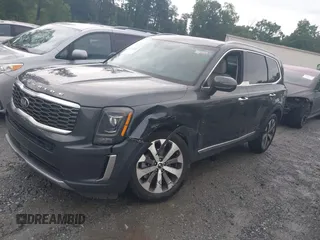 2021 Kia Telluride S with VIN 5XYP64HC8MG127498, listed as a IAAI auction lot 42371890 with 100,748 mi miles and . Bid and sale history available at DreamBid. Image 17.
