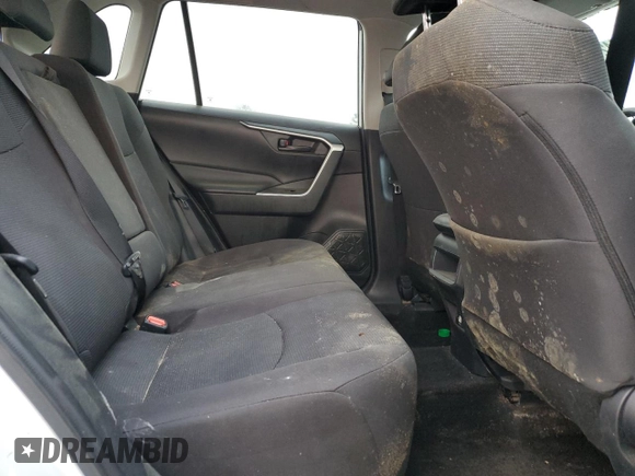 2020 Toyota RAV4 LE with VIN 2T3H1RFV7LC077957, listed as a Copart auction lot 49574275 with 56,650 mi miles and Salvage Title. Bid and sale history available at carsss.com. Image 11.