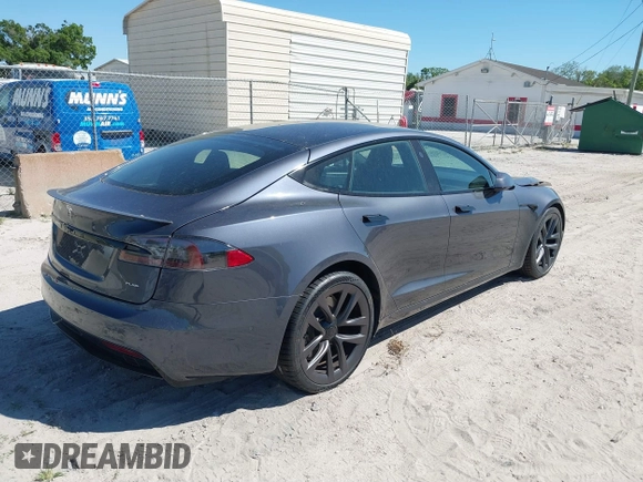 2021 Tesla Model S Plaid с VIN 5YJSA1E61MF435321, выставлен на аукционе IAAI как лот 41832006 с пробегом 23 361 миль миль и . История ставок и продаж доступна на DreamBid. Изображение 4.