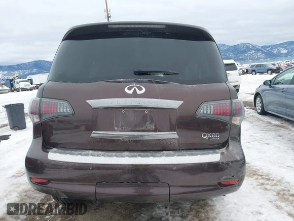 2015 Infiniti QX80 with VIN JN8AZ2NEXF9087473, listed as a IAAI auction lot 41282361 with Not provided miles and . Bid and sale history available at DreamBid. Image 17.