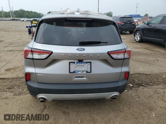 2021 Ford Escape SEL with VIN 1FMCU0H6XMUA63904, listed as a Copart auction lot 60810685 with 110,257 mi miles and Clean title. Bid and sale history available at DreamBid. Image 6.