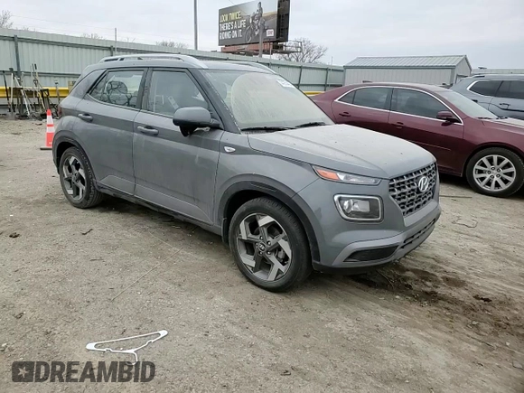2022 Hyundai Venue SEL with VIN KMHRC8A34NU173473, listed as a Copart auction lot 44974405 with 15,518 mi miles and Salvage Title. Bid and sale history available at DreamBid. Image 11.