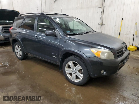 2006 Toyota RAV4 Sport with VIN JTMBK32V265011624, listed as a Copart auction lot 47702375 with 201,578 mi miles and Clean Title. Bid and sale history available at carsss.com. Image 4.