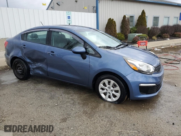 2016 Kia Rio LX with VIN KNADM4A31G6681912, listed as a Copart auction lot 39326664 with 118,230 mi miles and Non Repairable. Bid and sale history available at DreamBid. Image 4.