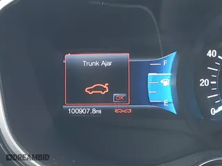 2018 Ford Fusion Titanium with VIN 3FA6P0D90JR247654, listed as a IAAI auction lot 41506643 with 100,907 mi miles. Bid and sale history available at carsss.com. Image 16.