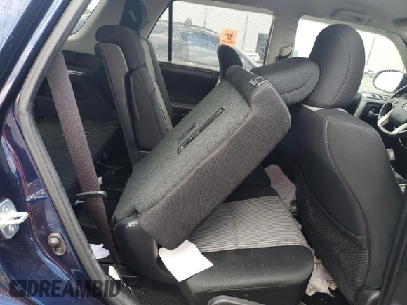 2017 Toyota 4Runner SR5 with VIN JTEZU5JR5H5161766, listed as a Copart auction lot 61364105 with 90,959 mi miles and Salvage title. Bid and sale history available at DreamBid. Image 11.