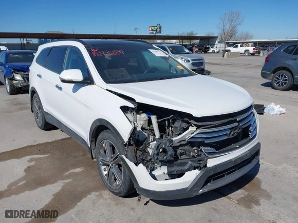 2014 Hyundai Santa Fe Limited with VIN KM8SR4HF0EU081432, listed as a IAAI auction lot 41843289 with 133,593 mi miles. Bid and sale history available at carsss.com. Image 1.