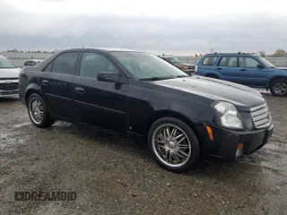 2007 Cadillac CTS with VIN 1G6DM57T870164046, listed as a Copart auction lot 80725464 with 0 mi miles and Non Repairable. Bid and sale history available at carsss.com. Image 4.