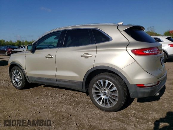 2017 Lincoln MKC Reserve with VIN 5LMCJ3D97HUL07392, listed as a Copart auction lot 56491945 with 41,721 mi miles and Salvage title. Bid and sale history available at DreamBid. Image 2.