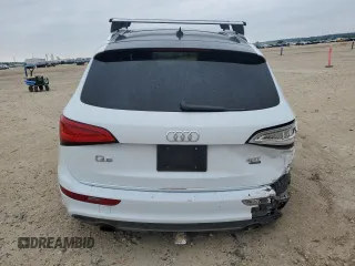 2015 Audi Q5 Premium Plus with VIN WA1DGAFP6FA090940, listed as a Copart auction lot 55791425 with 130,738 mi miles and Salvage title. Bid and sale history available at DreamBid. Image 6.
