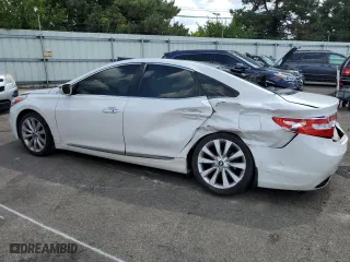 2014 Hyundai Azera Limited with VIN KMHFH4JGXEA420478, listed as a Copart auction lot 69313244 with 118,625 mi miles and Salvage Title. Bid and sale history available at carsss.com. Image 2.