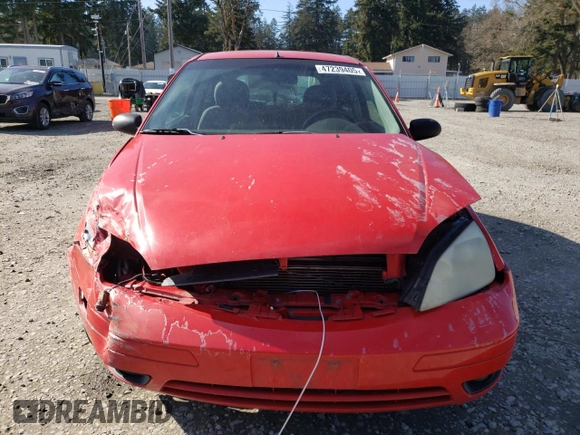 2006 Ford Focus S with VIN 1FAFP31N56W162686, listed as a Copart auction lot 47239405 with Not provided miles and Salvage title. Bid and sale history available at DreamBid. Image 5.