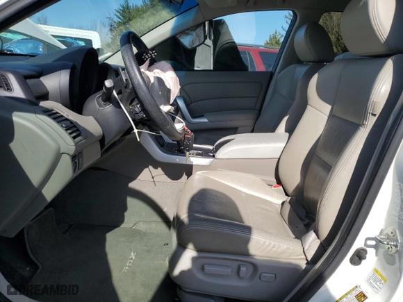 2007 Acura RDX Tech Pkg with VIN 5J8TB18547A024529, listed as a Copart auction lot 50488855 with 122,977 mi miles and Salvage Title. Bid and sale history available at carsss.com. Image 7.
