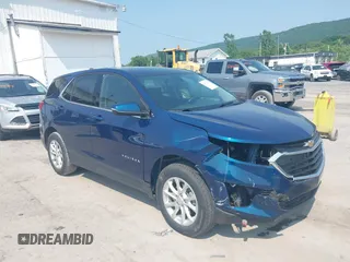 2019 Chevrolet Equinox LT z VIN 2GNAXUEV6K6298440, wystawiony jako IAAI lot #42371287 z przebiegiem 47 041 mil mil oraz . Historia ofert i sprzedaży dostępna na DreamBid. Obrazek 1.