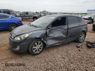 2012 Hyundai Accent SE with VIN KMHCU5AE8CU058567, listed as a Copart auction lot 59047345 with 171,869 mi miles and Salvage title. Bid and sale history available at DreamBid. Image 1.