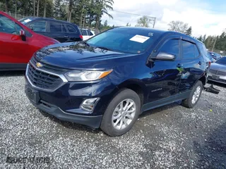 2020 Chevrolet Equinox LS with VIN 3GNAXSEV9LS649784, listed as a IAAI auction lot 41977188 with 57,982 mi miles. Bid and sale history available at carsss.com. Image 2.