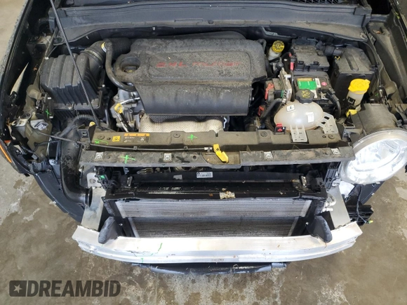 2017 Jeep Renegade Sport with VIN ZACCJBAB9HPF95605, listed as a Copart auction lot 52074305 with 67,466 mi miles and Salvage Title. Bid and sale history available at carsss.com. Image 12.