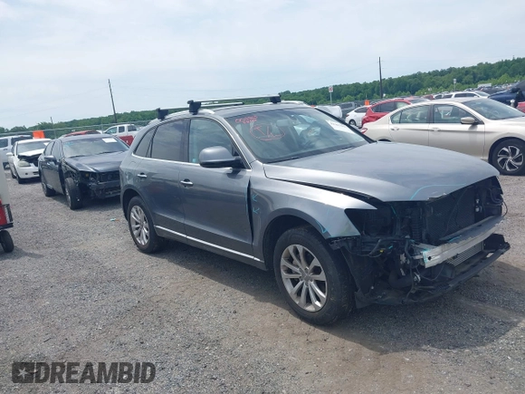 2016 Audi Q5 Premium with VIN WA1C2AFP1GA003182, listed as a IAAI auction lot 42267895 with 74,086 mi miles and . Bid and sale history available at DreamBid. Image 1.