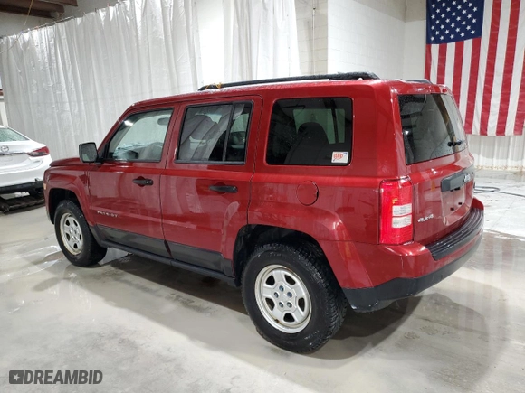 2014 Jeep Patriot Sport with VIN 1C4NJRBB5ED884085, listed as a Copart auction lot 53129425 with 185,700 mi miles and Salvage Title. Bid and sale history available at carsss.com. Image 2.