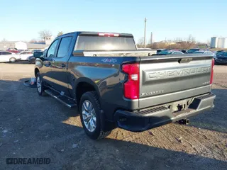 2020 Chevrolet Silverado 1500 Custom with VIN 3GCPYBEKXLG145835, listed as a IAAI auction lot 41751683 with 74,058 mi miles. Bid and sale history available at carsss.com. Image 3.