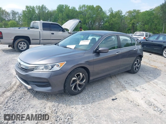 2017 Honda Accord LX with VIN 1HGCR2F33HA162048, listed as a IAAI auction lot 42006856 with 92,300 mi miles. Bid and sale history available at carsss.com. Image 2.
