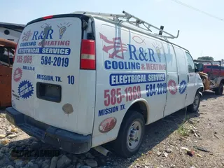 2011 Chevrolet Express Cargo with VIN 1GCWGGCA2B1129681, listed as a IAAI auction lot 42108056 with Not provided miles and . Bid and sale history available at DreamBid. Image 4.