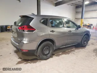 2018 Nissan Rogue S with VIN KNMAT2MV9JP542560, listed as a Copart auction lot 51896945 with 62,466 mi miles and Clean Title. Bid and sale history available at carsss.com. Image 3.