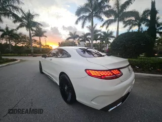 2019 Mercedes-Benz S 63 AMG with VIN WDDXJ8JB9KA036251, listed as a Copart auction lot 47608865 with 67,464 mi miles and Clean Title. Bid and sale history available at DreamBid. Image 4.