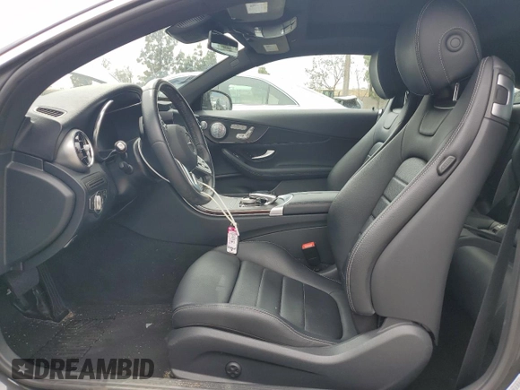 2022 Mercedes-Benz C 300 with VIN W1KWJ8DB3NG107789, listed as a Copart auction lot 59398755 with 63,435 mi miles and Salvage title. Bid and sale history available at DreamBid. Image 7.