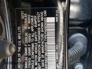 2021 Honda Civic Type R Touring z VIN SHHFK8G72MU202642, wystawiony jako Copart lot #71500714 z przebiegiem 12 367 mil mil oraz Szkoda całkowita • Salvage title. Historia ofert i sprzedaży dostępna na DreamBid. Obrazek 12.