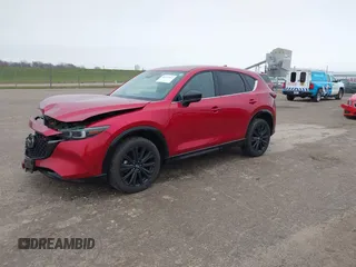 2022 Mazda CX-5 2.5 Turbo with VIN JM3KFBAY3N0622971, listed as a IAAI auction lot 40957512 with 25,084 mi miles and . Bid and sale history available at carsss.com. Image 17.