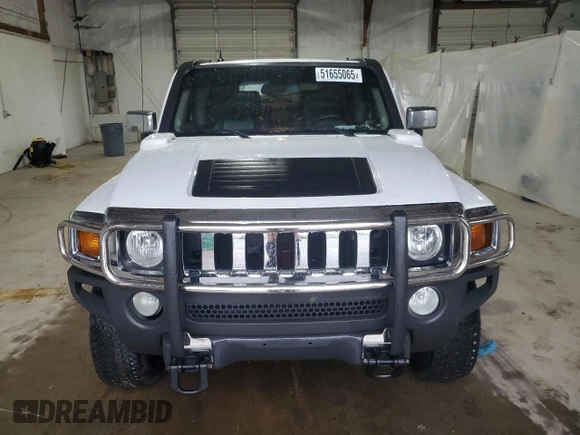 2006 Hummer H3 z VIN 5GTDN136368143309, wystawiony jako Copart lot #51655065 z przebiegiem 182 413 mil mil oraz Szkoda całkowita • Salvage title. Historia ofert i sprzedaży dostępna na DreamBid. Obrazek 5.