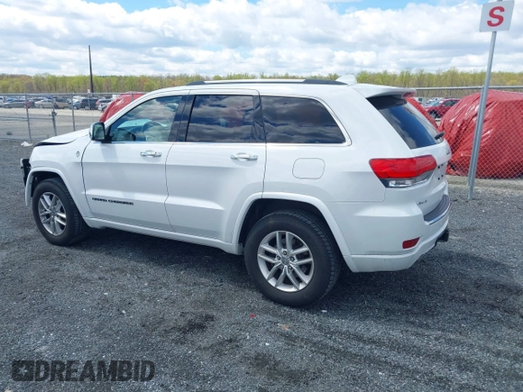 2017 Jeep Grand Cherokee Overland with VIN 1C4RJFCG6HC617770, listed as a IAAI auction lot 42041810 with 119,125 mi miles and . Bid and sale history available at DreamBid. Image 14.