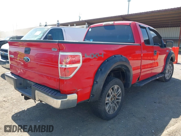 2010 Ford F-150 XL with VIN 1FTEX1E81AFA26692, listed as a IAAI auction lot 42088906 with 216,583 mi miles. Bid and sale history available at carsss.com. Image 4.