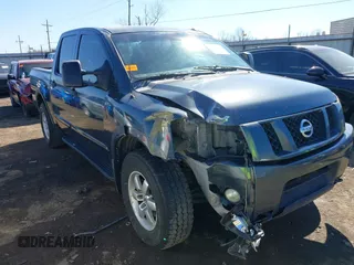 2011 Nissan Titan Pro-4X z VIN 1N6BA0ECXBN310863, wystawiony jako IAAI lot #41686197 z przebiegiem 149 474 mil mil oraz . Historia ofert i sprzedaży dostępna na DreamBid. Obrazek 1.