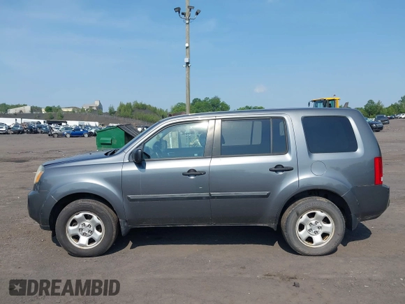 2011 Honda Pilot LX with VIN 5FNYF4H2XBB059849, listed as a IAAI auction lot 42498198 with 212,945 mi miles and . Bid and sale history available at DreamBid. Image 14.