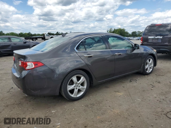 2009 Acura TSX with VIN JH4CU26629C024576, listed as a Copart auction lot 58189645 with 177,597 mi miles and Salvage title. Bid and sale history available at DreamBid. Image 3.