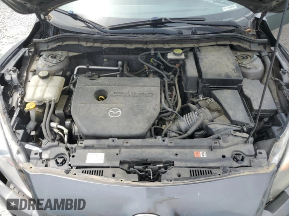 2010 Mazda Mazda3 i Touring with VIN JM1BL1SF5A1241636, listed as a Copart auction lot 52624185 with 96,466 mi miles and Salvage Title. Bid and sale history available at carsss.com. Image 11.