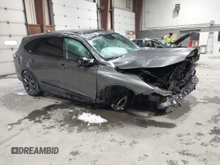 2024 Acura MDX w/A-Spec Package with VIN 5J8YE1H0XRL002415, listed as a IAAI auction lot 41545024 with 11,295 mi miles. Bid and sale history available at carsss.com. Image 1.