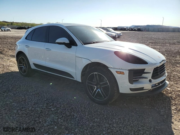 2021 Porsche Macan with VIN WP1AA2A50MLB11979, listed as a Copart auction lot 49351685 with 45,933 mi miles and Salvage Title. Bid and sale history available at carsss.com. Image 4.
