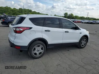 2017 Ford Escape S with VIN 1FMCU0F79HUB74185, listed as a Copart auction lot 63123095 with 155,520 mi miles and Clean title. Bid and sale history available at DreamBid. Image 3.