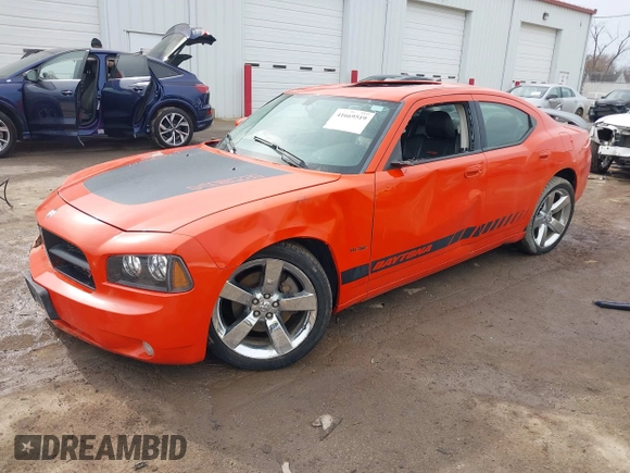 2008 Dodge Charger R/T with VIN 2B3LA53H48H203264, listed as a IAAI auction lot 41669519 with 82,996 mi miles and . Bid and sale history available at carsss.com. Image 18.