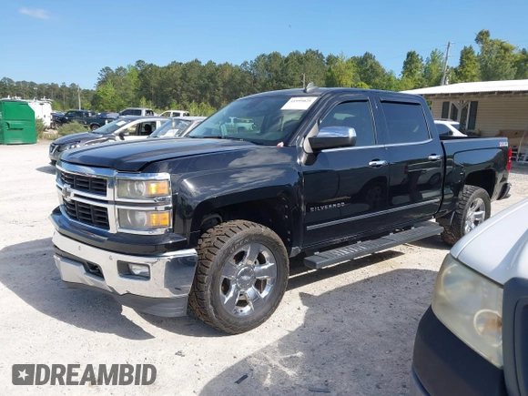 2015 Chevrolet Silverado 1500 LTZ with VIN 3GCUKSEC7FG145504, listed as a IAAI auction lot 41999825 with 206,560 mi miles and . Bid and sale history available at DreamBid. Image 17.