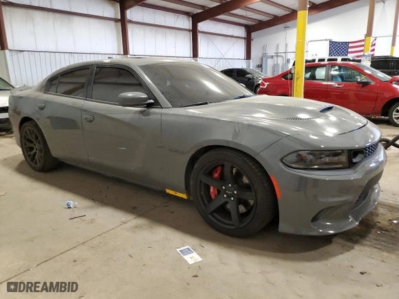 2017 Dodge Charger SRT Hellcat with VIN 2C3CDXL93HH652269, listed as a Copart auction lot 55675244 with 32,307 mi miles and Salvage Title. Bid and sale history available at carsss.com. Image 4.