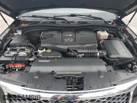 2016 Infiniti QX80 Limited with VIN JN8AZ2NE6G9122432, listed as a Copart auction lot 44016725 with 138,446 mi miles and Salvage title. Bid and sale history available at DreamBid. Image 12.