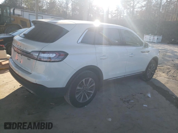 2020 Lincoln Nautilus Standard z VIN 2LMPJ6J93LBL21920, wystawiony jako Copart lot #88324745 z przebiegiem 63 402 mil mil oraz Szkoda całkowita • Salvage title. Historia ofert i sprzedaży dostępna na DreamBid. Obrazek 3.